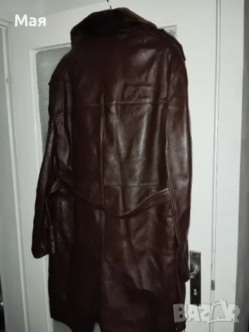 16.	Генералски реглан с кожена подплата и кожена яка, нов,  размер – 56 III цена : 450 лв., снимка 11 - Други - 47909847