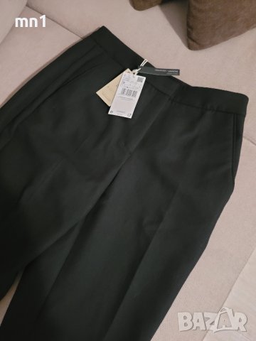 Панталон Манго, черен, нов, снимка 4 - Панталони - 42642091