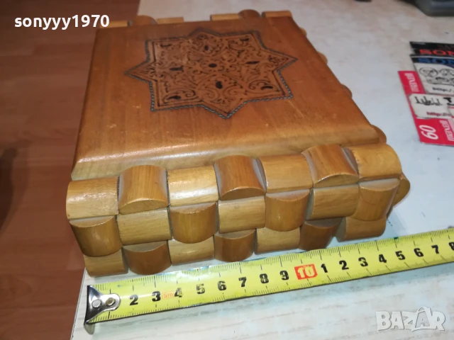 СТАРА БГ ДЪРВЕНА КУТИЯ 0106251138, снимка 4 - Колекции - 50503142