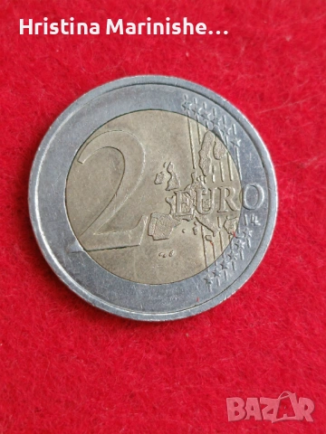 2 евро монета Франция 1999г дървото на живота, снимка 2 - Нумизматика и бонистика - 53936403