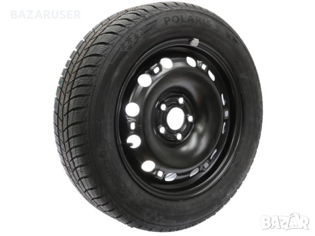 Гума+джанта (желязна) к-т Barum 175/70R14 84T POLARIS 5 - 5J14ET35 P, снимка 1 - Гуми и джанти - 30890054