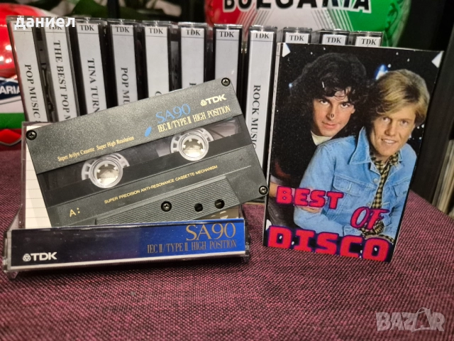 Аудио касети TDK SA/SA-X 90 - поп и рок музика, Genesis, Tina Turner и др. + подарък, снимка 12 - Аудио касети - 52737331