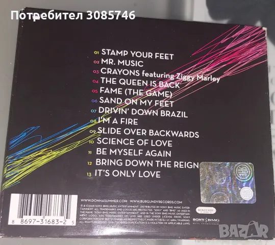 Donna Summer - Crayons, снимка 2 - CD дискове - 48870557