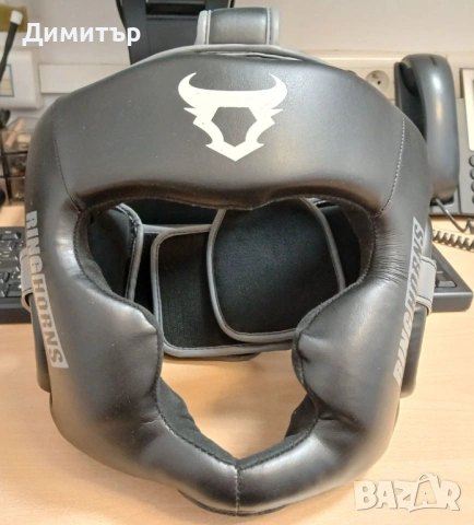ПРОТЕКТОР ЗА ГЛАВА / КАСКА - RINGHORNS CHARGER HEADGEAR - BLACK 