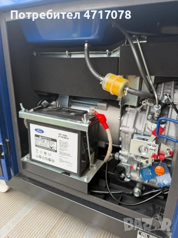 Ford дизелов генератор FDT10200SE – 6.5 kW, снимка 10 - Генератори - 53970531