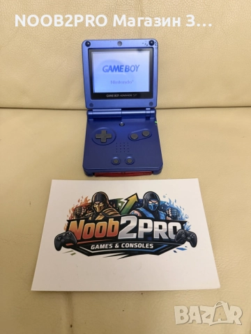 Nintendo Game Boy Advance SP AGS-001 + Pokémon Ruby, снимка 8 - Nintendo конзоли - 56169359