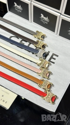 колани от естествена кожа в кутия celine , снимка 8 - Колани - 51465928