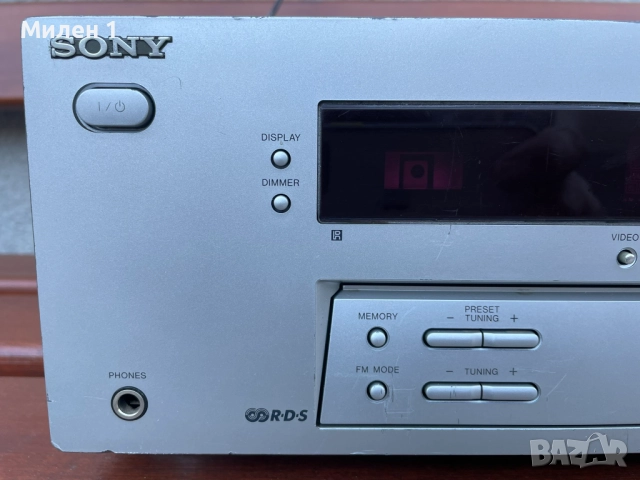 Sony-Усилвател, снимка 2 - Ресийвъри, усилватели, смесителни пултове - 52739723