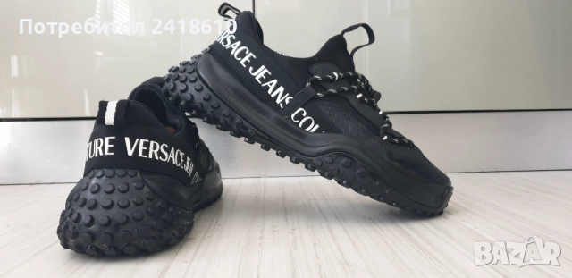 Versace Jeans Couture UK 7.5 US 8.5 Sneakers Mens Size 42/27см ОРИГИНАЛ! Мъжки Спортно - елегантни!, снимка 3 - Кецове - 51719588