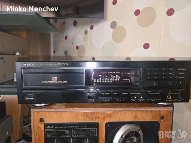 Колекционерски PIONEER PD-7300 – Като НОВ | Оригинално Дистанционно & Книжка | High-End