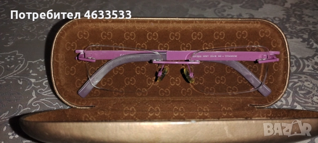 Маркови Очила на Gucci GG 2203- WWT-T53 тираниева свръх лека рамка, снимка 2 - Други - 52233420
