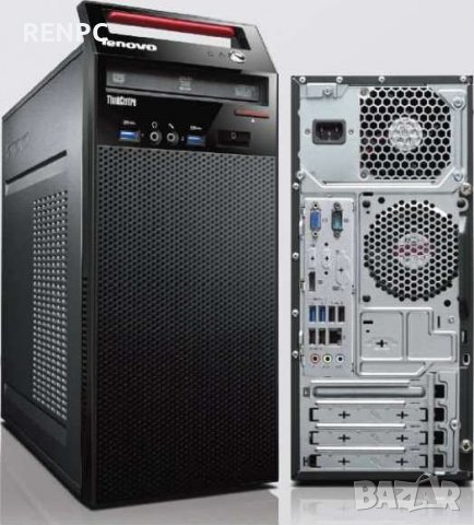 Компютър Lenovo ThinkCentre E73T /Intel Core i3-4160 - 3.60 GHz)/ 8GB / НОВ 128 SSD + HDD 500 GB , снимка 1 - Работни компютри - 37183039