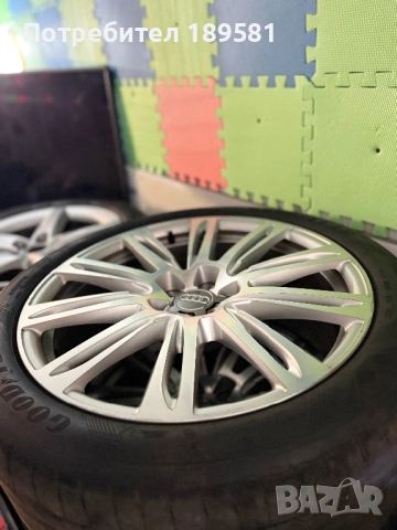 20 Цола Джанти с гуми Goodyear 20 от Ауди А8 , снимка 2 - Гуми и джанти - 54022138