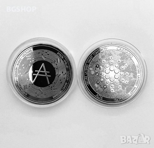 Кардано А монета / Cardano A Coin ( ADA ) - Silver, снимка 6 - Нумизматика и бонистика - 39116003