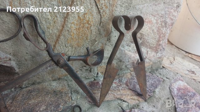 Стари ножици, снимка 9 - Антикварни и старинни предмети - 32042801