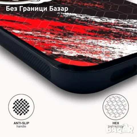 Нов кейс Айфон Manchester United FC Калъф за Apple iPhone 13 Официален 3D Черен, снимка 5 - Калъфи, кейсове - 55960184
