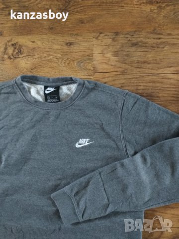 Nike Club Swoosh Crew Sweatshirt - страхотна мъжка блуза, снимка 7 - Спортни дрехи, екипи - 38140820