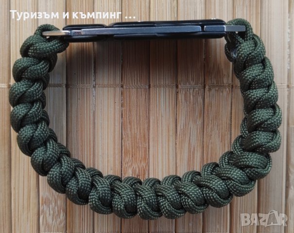 Гривна за оцеляване от паракорд с ножче / JL-10B /, снимка 3 - Ножове - 42897028