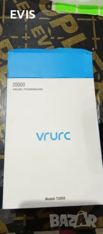 Външна батерия Vrur 20000 mAh, снимка 2 - Външни батерии - 56482002