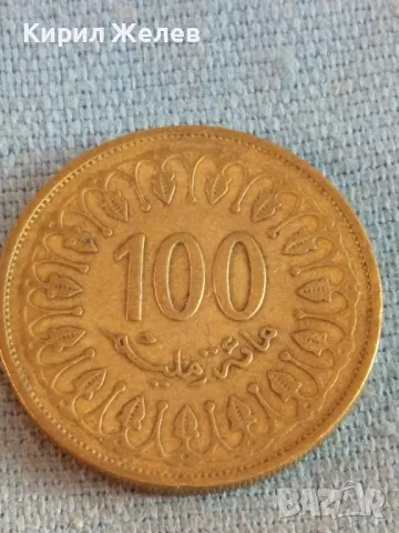 Монета 100 милима 2013г. Тунис за КОЛЕКЦИЯ ДЕКОРАЦИЯ 41205, снимка 2 - Нумизматика и бонистика - 48857871