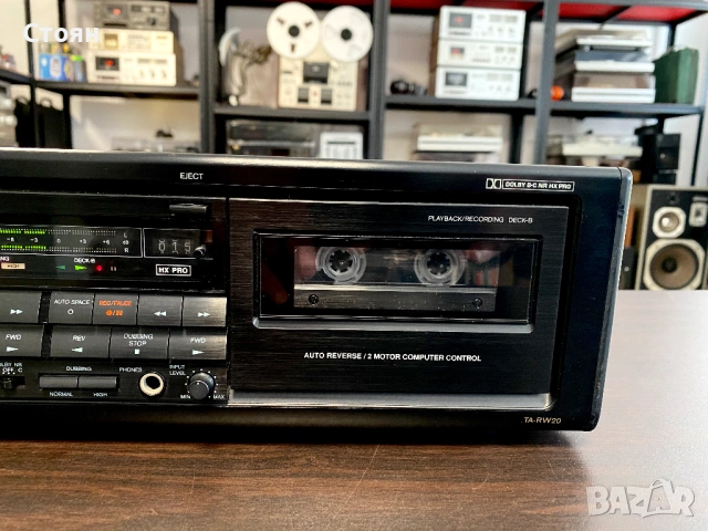 Vintage Двукасетен Дек Onkyo, снимка 4 - Декове - 54205499