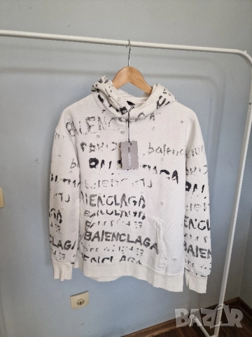 Страхотен мъжки суитчър BALENCIAGA Размер S M L XL 2XL , снимка 9 - Суичъри - 52249893