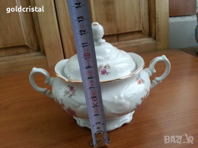  Полски порцелан заханица, снимка 4 - Антикварни и старинни предмети - 36905954