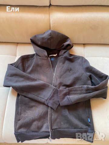 Adidas поларено горнище  с качулкa