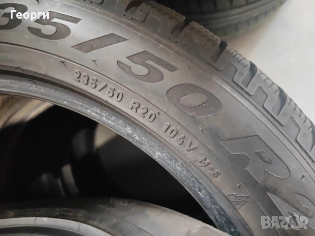 4бр.зимни гуми 235/50/20-255/45/20 Pirelli спорт пакет, снимка 3 - Гуми и джанти - 54166988