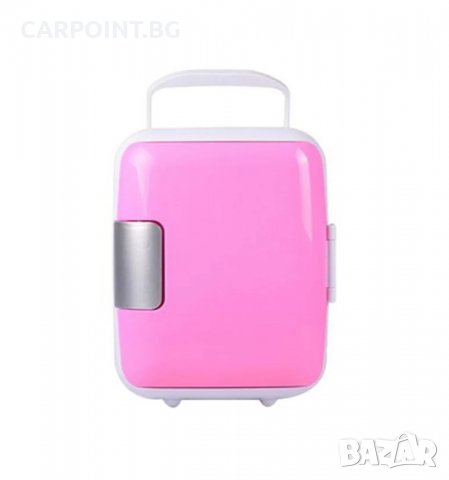 ХЛАДИЛНИК ТУРИСТИЧЕСКИ 12V РОЗОВ APTEL AG668A 1БР., снимка 1