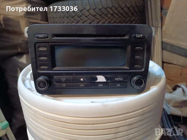 Cd radio VW GOLF 5 /СД радио Голф 5, снимка 7 - Части - 51682744