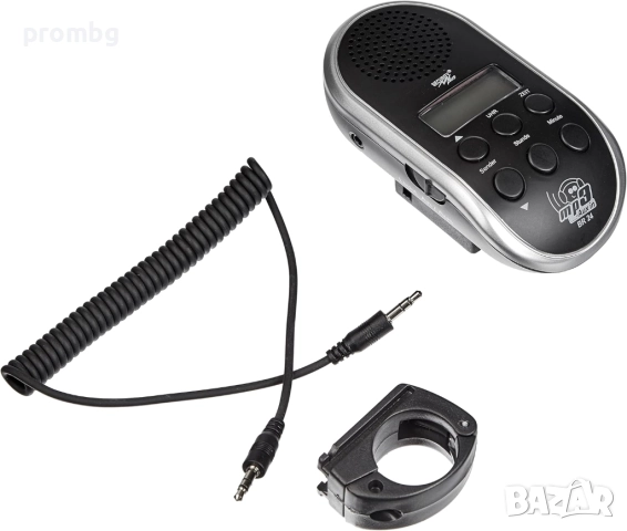 LED радио с лампа за велосипед, MP3, Premium Line, Германия, снимка 2 - Части за велосипеди - 39667742