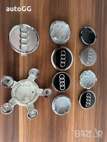 Капачки джанти Audi/Ауди няколко размера, снимка 4 - Аксесоари и консумативи - 42873315