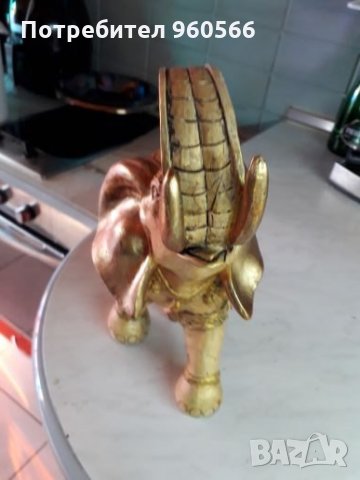 Слон, снимка 3 - Статуетки - 31621531