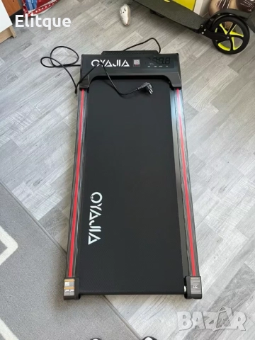 Компактна пътека за бягане с дистанционно – тиха, тънка и идеална за дом и офис , снимка 12 - Фитнес уреди - 52909004