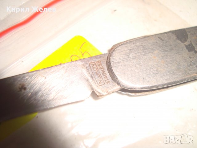 MIKOV CZECHOSLOVAKIA STAINLESS МИКОВ МАРКОВО РЯДКО СТАРО ДЖОБНО НОЖЧЕ за КОЛЕКЦИЯ МАРКИРАНО 9705, снимка 6 - Колекции - 31944750