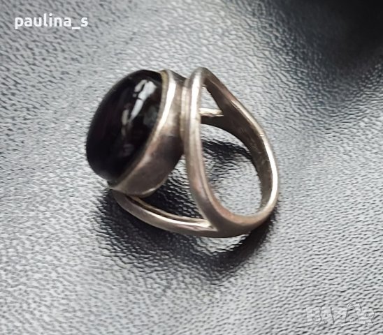 Винтидж сребърен пръстен проба 925 , снимка 4 - Пръстени - 44364128