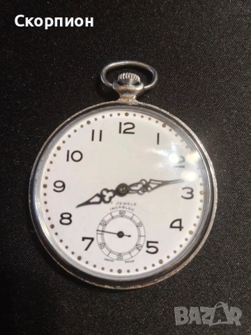 Швейцарски джобен часовник -  Класика в жанра - ПРОМОЦИЯ, снимка 9 - Джобни - 48834410