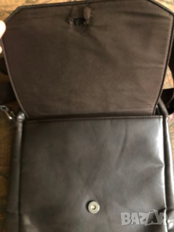Мъжка кожена чанта  естествена кожа за таблет от Лондон, снимка 2 - Чанти - 38421448
