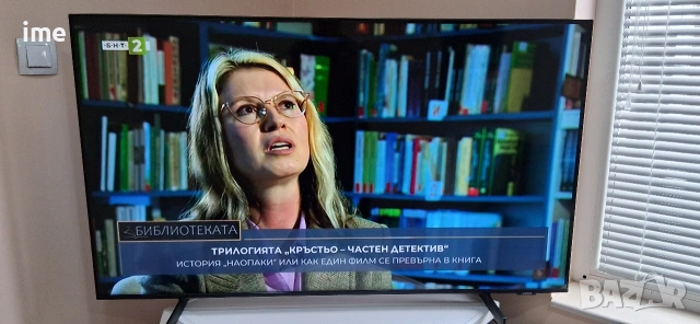 SMART 4K LED телевизор Samsung НОМЕР 70. Model GU50AU8079U. Wi-fi. 50 инча - 127см. С ДЕФЕКТ..., снимка 6 - Телевизори - 53940377