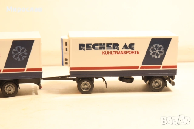 AWM H0 1/87 VOLVO THERMO КОЛИЧКА TIR КАМИОН МОДЕЛ, снимка 3 - Колекции - 54212021