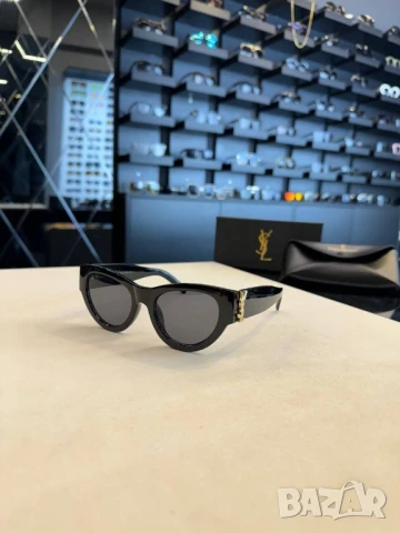 очила с черен обикновен калъф и ув защита ysl saint laurent versace celine , снимка 9 - Слънчеви и диоптрични очила - 50761706