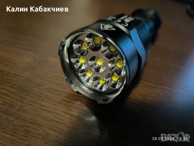 фенер Nitecore TM9K TAC, снимка 2 - Къмпинг осветление - 54008982