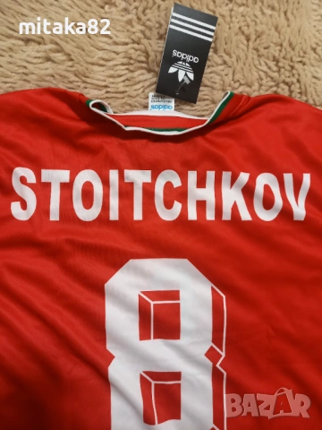 Мъжка тениска Стоичков N8 adidas, снимка 5 - Тениски - 54221780