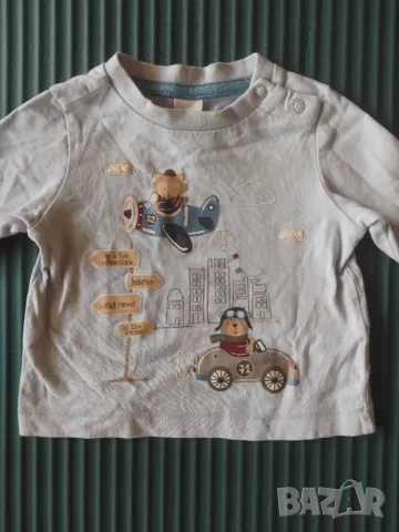 C&A детска памучна блуза за ръст 62 см., снимка 3 - Бебешки блузки - 49416623