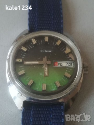 Часовник SLAVA 26j. Made in USSR. Механичен механизъм. СЛАВА. СССР. Мъжки. Vintage watch , снимка 2 - Мъжки - 39574892
