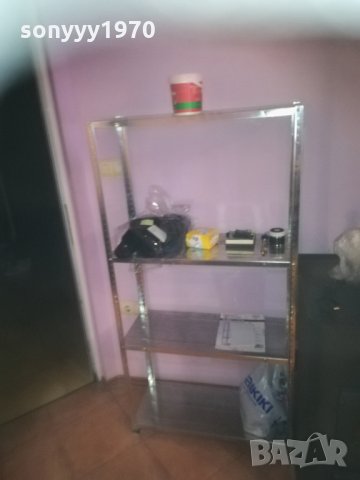 метален стелаж 150х75х30см-200кг-нов, снимка 7 - Етажерки - 29562726