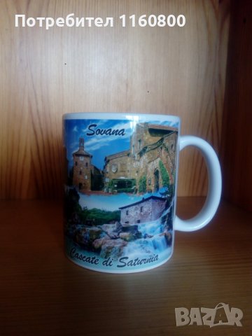 Сувенирна чаша Италия, снимка 2 - Чаши - 42118813