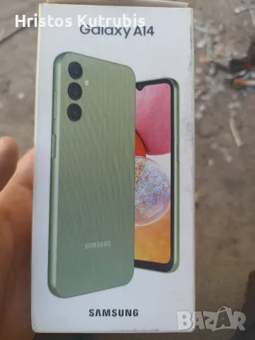Samsung Galaxy A14 4GB/128GB Light Green - като нов, с кутия и калъф, Dual SIM – SM-A145R/DSN, снимка 3 - Samsung - 55991594