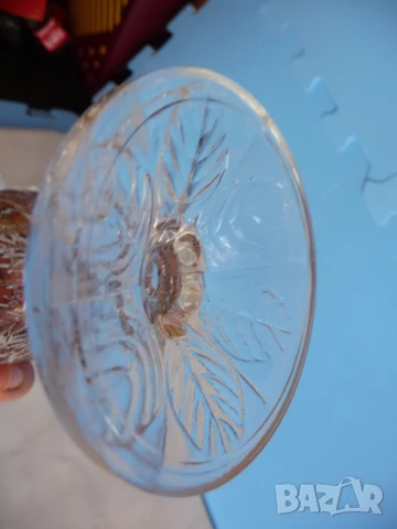 2 Големи чаши дебело стъкло мелба десерт крем сладолед и др., снимка 5 - Сервизи - 51026233